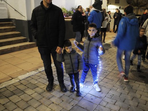 (Galería de fotos) Sant Lluís enciende la Navidad