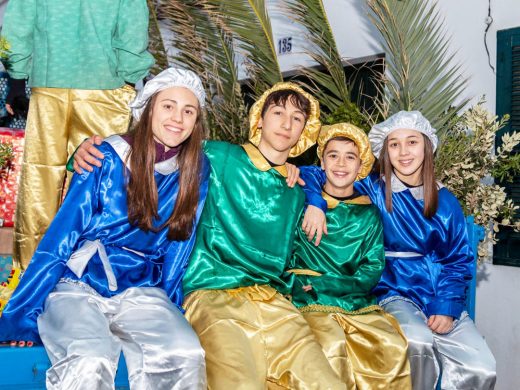 (Galería de fotos) Los Reyes Magos madrugan para visitar Sant Lluís