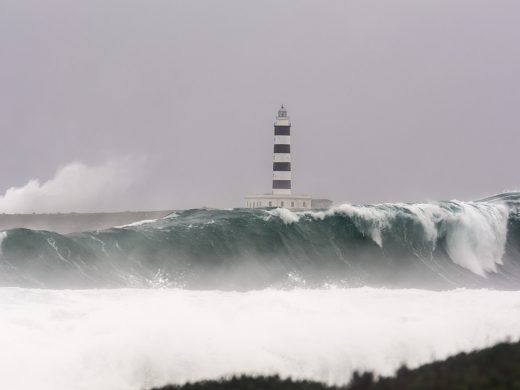 (Fotos) La fuerza de Gloria en el mar