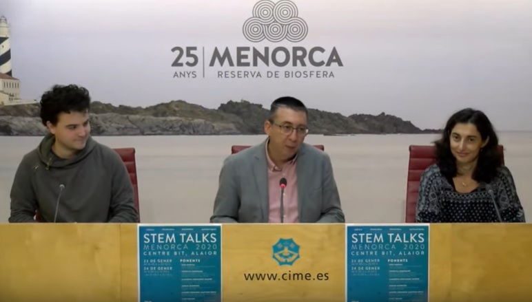 Imagen de la presentación de Stem Talks este miércoles