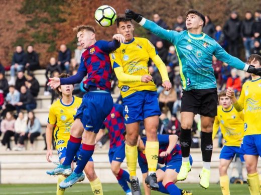 (Galería de fotos) El Barça golea al Atlético Villacarlos