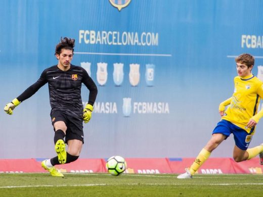 (Galería de fotos) El Barça golea al Atlético Villacarlos