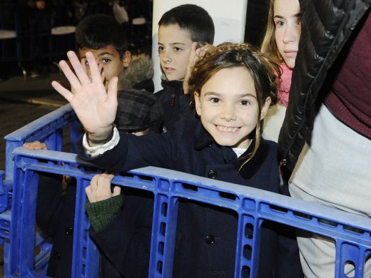 (Fotos y vídeo) Reyes de la ilusión