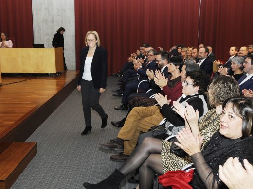 (Fotos) Susana Mora muestra su lista de prioridades en el Pleno de la Diada