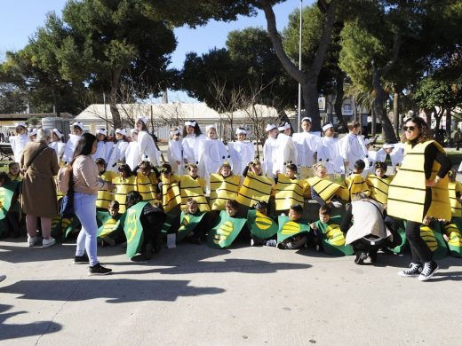 (Fotos) “Rueta” infantil contra la emergencia climática en Maó