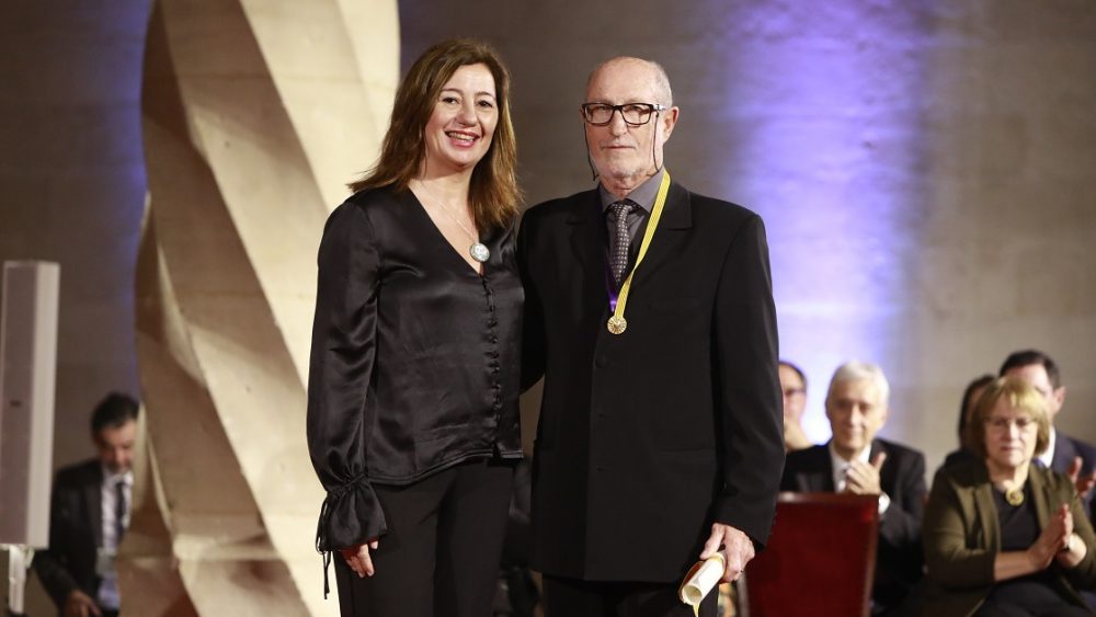 Javier Coll, junto a Francina Armengol (Fotos: CAIB)