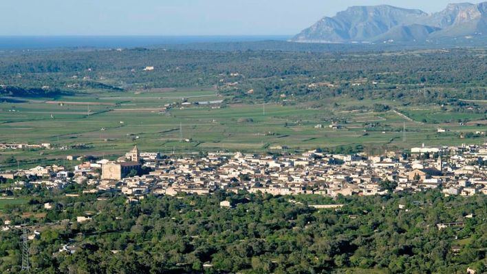 Imagen del municipio mallorquín de Petra (Foto: mallorcadiario.com)