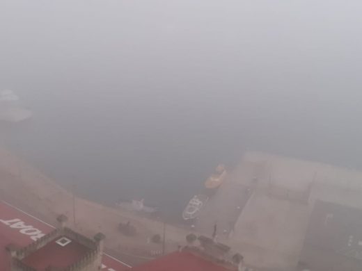 (Galería de fotos) La niebla cubre el puerto de Maó