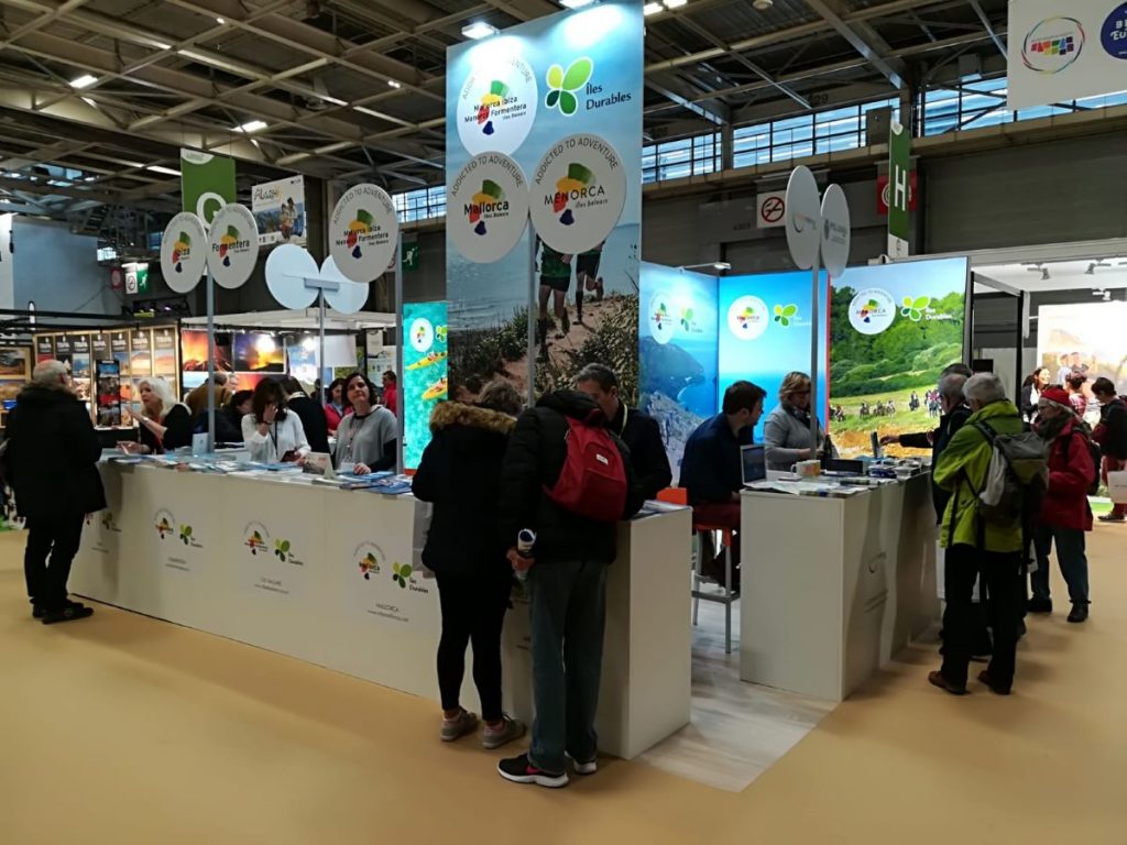 Imagen del stand de Menorca en la feria de París (Foto: FFTM)