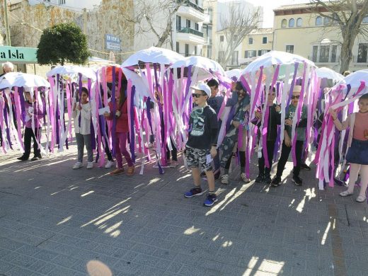 (Fotos) “Rueta” infantil contra la emergencia climática en Maó