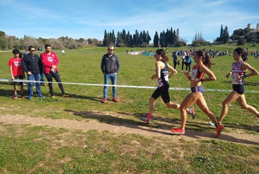 Marina Bagur, durante la carrera (Foto: Andrés Pulido)