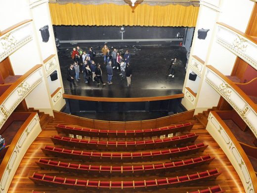 (Fotos) El Teatre des Born se engalana para la esperada inauguración en marzo