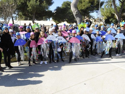 (Fotos) “Rueta” infantil contra la emergencia climática en Maó