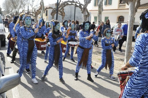 Carnaval en Sant Lluís. Imagen de archivo de Tolo Mercadal