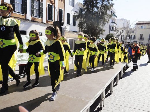 (Fotos) “Rueta” infantil contra la emergencia climática en Maó