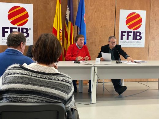 Reunión de la Comisión Delegada de la Federació de Futbol.