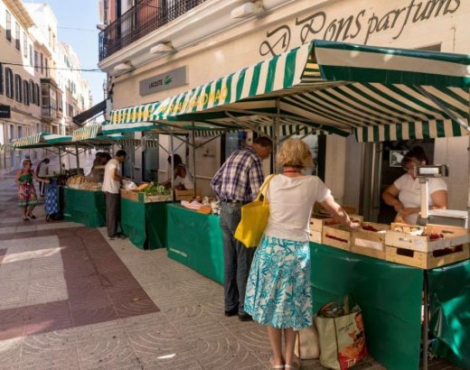 Imagen del mercado agrario de Maó