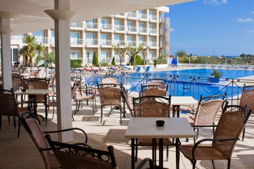 Imagen de la web del Hotel Sur Menorca.