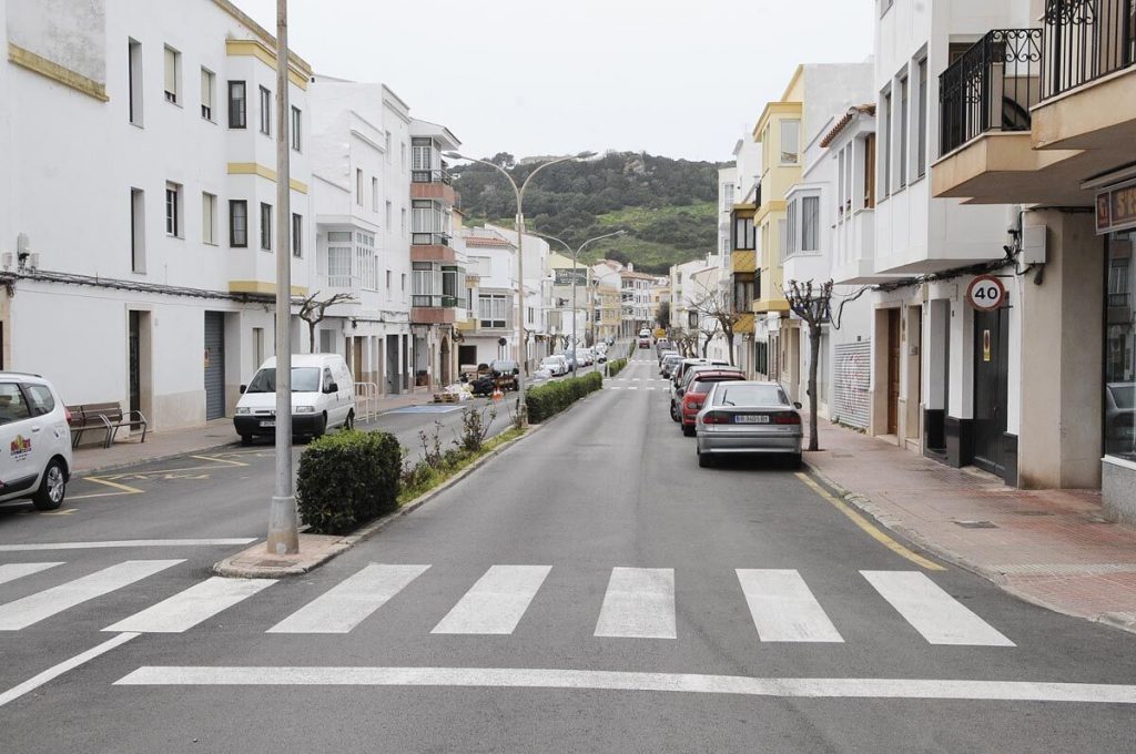 Las vacías calles de Ferreries muestran que el confinamiento se está llevando a cabo con mucha disciplina