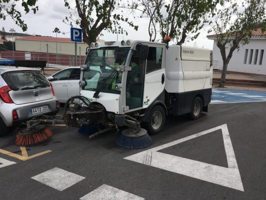 (Fotos) Alaior pide ayuda al Ejército para desinfectar la ciudad