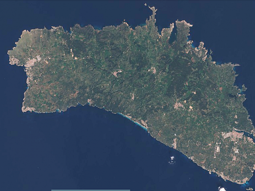(Fotos) Así se ve Menorca estos días desde el cielo