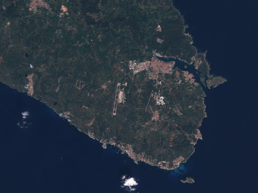 (Fotos) Así se ve Menorca estos días desde el cielo
