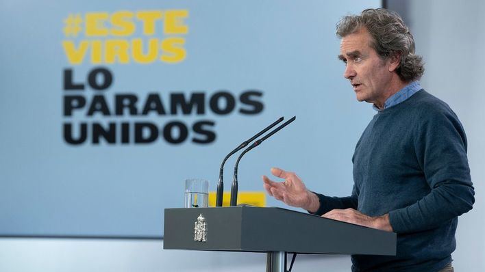 Fernando Simón, en rueda de prensa.