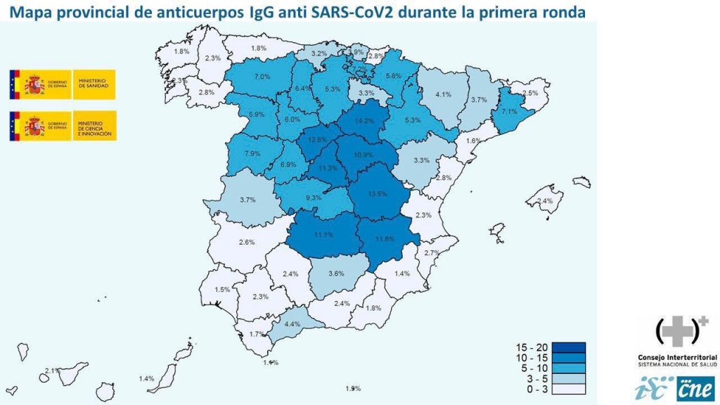 Mapa a nivel estatal.