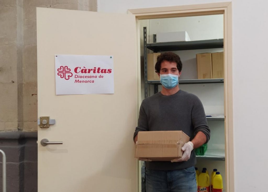 Servicio de alimentos de Cáritas de Menorca