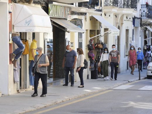 (Fotos) Menorca se pone la mascarilla