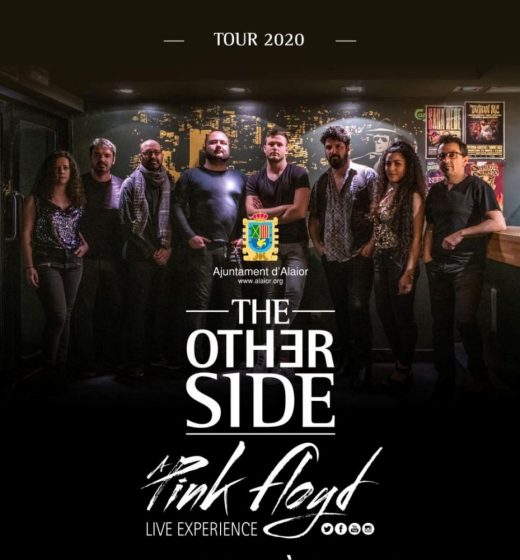 Imagen del cartel del concierto que ofrece The Other Side