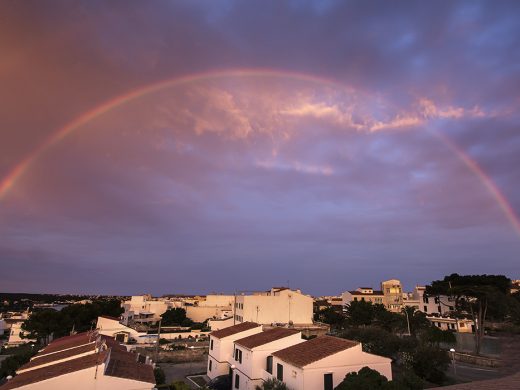 (Fotos) El espectacular atardecer de Menorca