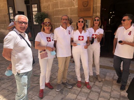 (Fotos y vídeo) Ciutadella ya vive un Sant Joan muy diferente