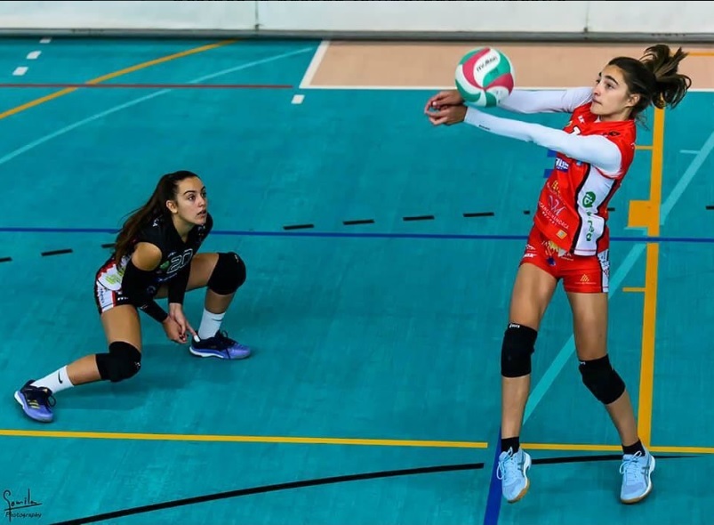 Olga Huguet, durante un partido.