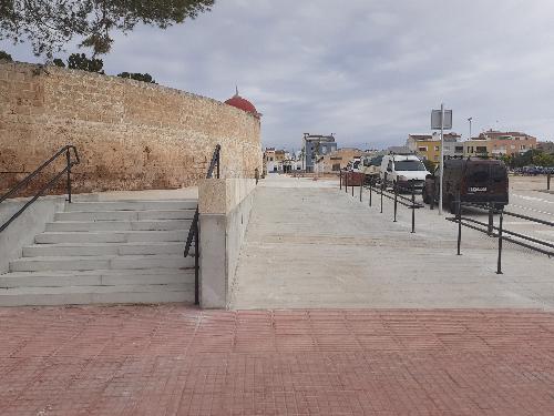 Finalizadas las obras de la plaza del Cementerio Viejo de Ciutadella (Foto: Ayto. Ciutadella)