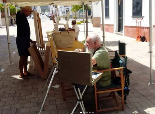 (Fotos) Música, arte y deporte en Es Mercadal