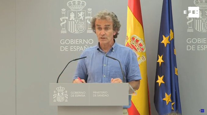 Fernando Simón, en rueda de prensa.