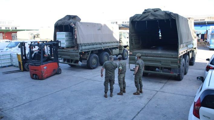 Miembros del Ejército.