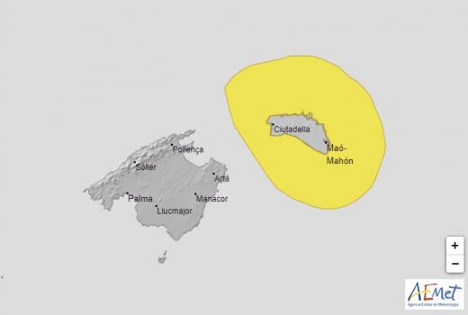 Previsión de la Aemet para el miércoles 12 de agosto