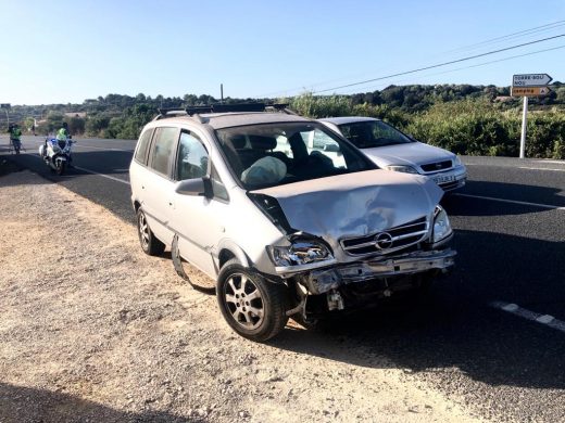 (Fotos) Accidente múltiple en Es Plans