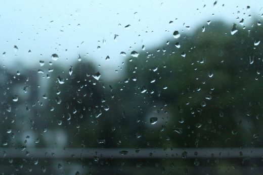 Lluvia en Menorca