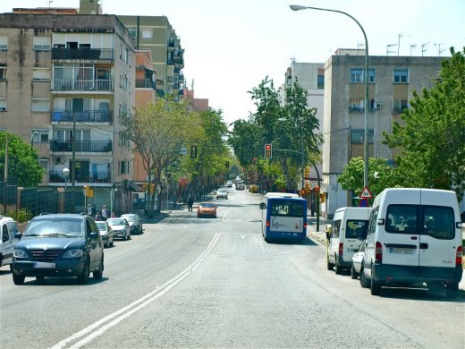 Barrio de Son Gotleu, uno de los afectados.