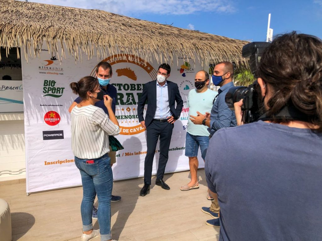 Presentación de la prueba este viernes en Lago Resort Menorca