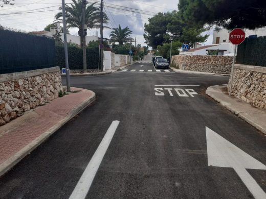 (Fotos) Ciutadella acaba las obras en las calles de Son Carrió