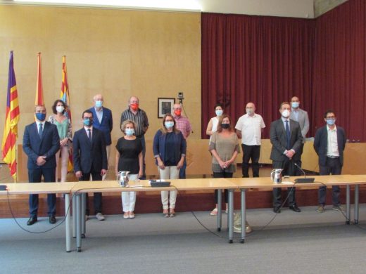 Reunión en el Consell.