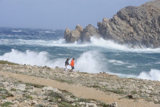 La costa norte sufrirá los embates del viento esta madrugada