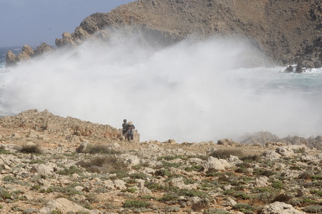 Ayer el viento alcanzó velocidades de hasta 87 km/h.