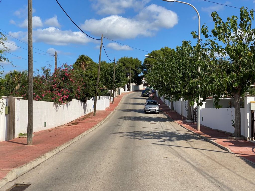 Zona de Cala en Porter en la que se actuará