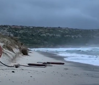 Imagen de ayer de la playa de Son Bou.