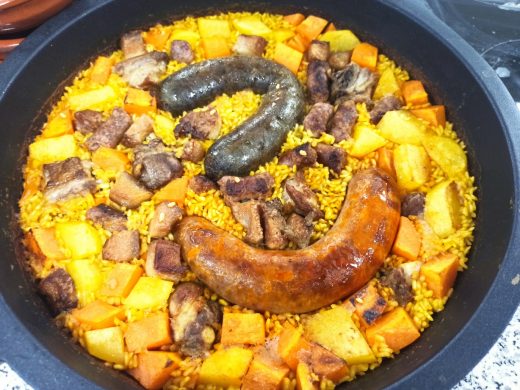 Arroz de la tierra.